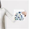 Picture of Ink Blue Flowers I  _GroupedProduct_Square_Canvas_