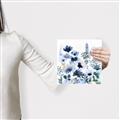 Picture of Ink Blue Flowers II  _GroupedProduct_Square_Canvas_