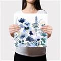Picture of Ink Blue Flowers II  _GroupedProduct_Square_Canvas_