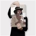 Picture of Café Girl _GroupedProduct_Rectangle_Portrait_Canvas_