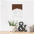 Picture of Mid Century Abstract Brown _GroupedProduct_Rectangle_Portrait_Canvas_