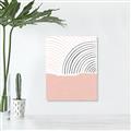 Picture of Mid Century Abstract Pink _GroupedProduct_Rectangle_Portrait_Canvas_