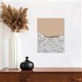 Picture of Mid Century Abstract Beige _GroupedProduct_Rectangle_Portrait_Canvas_