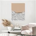Picture of Mid Century Abstract Beige _GroupedProduct_Rectangle_Portrait_Canvas_
