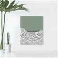 Picture of Mid Century Abstract Green  _GroupedProduct_Rectangle_Portrait_Canvas_