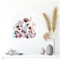 Picture of Marroon Flowers I  _GroupedProduct_Square_Canvas_