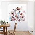 Picture of Marroon Flowers I  _GroupedProduct_Square_Canvas_