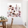 Picture of Maroon Flowers II _GroupedProduct_Square_Canvas_