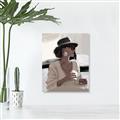 Picture of Café Girl _GroupedProduct_Rectangle_Portrait_Canvas_