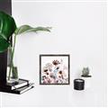 Picture of Marroon Flowers I  _GroupedProduct_Square_Canvas_Framed_