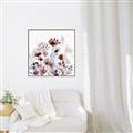 Picture of Marroon Flowers I  _GroupedProduct_Square_Canvas_Framed_