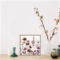 Picture of Maroon Flowers II _GroupedProduct_Square_Canvas_Framed_