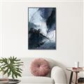Picture of Navy bliss II  _GroupedProduct_Rectangle_Portrait_Canvas_Framed_