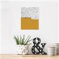 Picture of Mid Century Abstract Yellow _GroupedProduct_Rectangle_Portrait_Unframed_Print_Only_