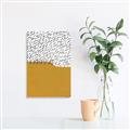 Picture of Mid Century Abstract Yellow _GroupedProduct_Rectangle_Portrait_Unframed_Print_Only_