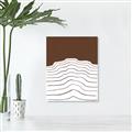 Picture of Mid Century Abstract Brown _GroupedProduct_Rectangle_Portrait_Unframed_Print_Only_
