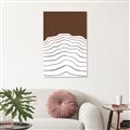 Picture of Mid Century Abstract Brown _GroupedProduct_Rectangle_Portrait_Unframed_Print_Only_