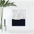 Picture of Mid Century Abstract Blue  _GroupedProduct_Rectangle_Portrait_Unframed_Print_Only_