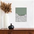 Picture of Mid Century Abstract Green  _GroupedProduct_Rectangle_Portrait_Unframed_Print_Only_