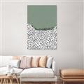 Picture of Mid Century Abstract Green  _GroupedProduct_Rectangle_Portrait_Unframed_Print_Only_