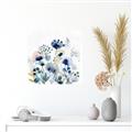 Picture of Ink Blue Flowers I  _GroupedProduct_Square_Unframed_Print_Only_