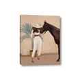 Picture of Fashion and Horse  _GroupedProduct_Rectangle_Portrait_Canvas_