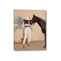 Picture of Fashion and Horse  _GroupedProduct_Rectangle_Portrait_Canvas_