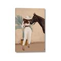 Picture of Fashion and Horse  _GroupedProduct_Rectangle_Portrait_Canvas_