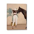 Picture of Fashion and Horse  _GroupedProduct_Rectangle_Portrait_Canvas_