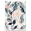 Picture of Pink and Gray Flowers I _GroupedProduct_Rectangle_Portrait_Canvas_