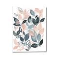 Picture of Pink and Gray Flowers II  _GroupedProduct_Rectangle_Portrait_Canvas_