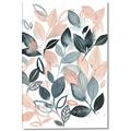 Picture of Pink and Gray Flowers II  _GroupedProduct_Rectangle_Portrait_Canvas_