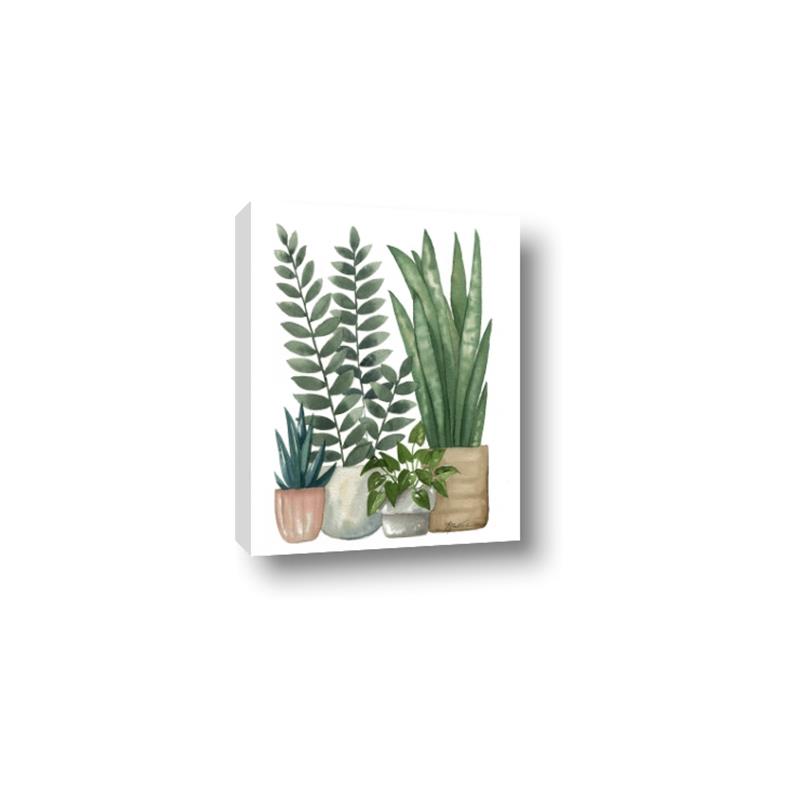 Picture of Plant Party I  _GroupedProduct_Rectangle_Portrait_Canvas_
