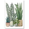 Picture of Plant Party I  _GroupedProduct_Rectangle_Portrait_Canvas_