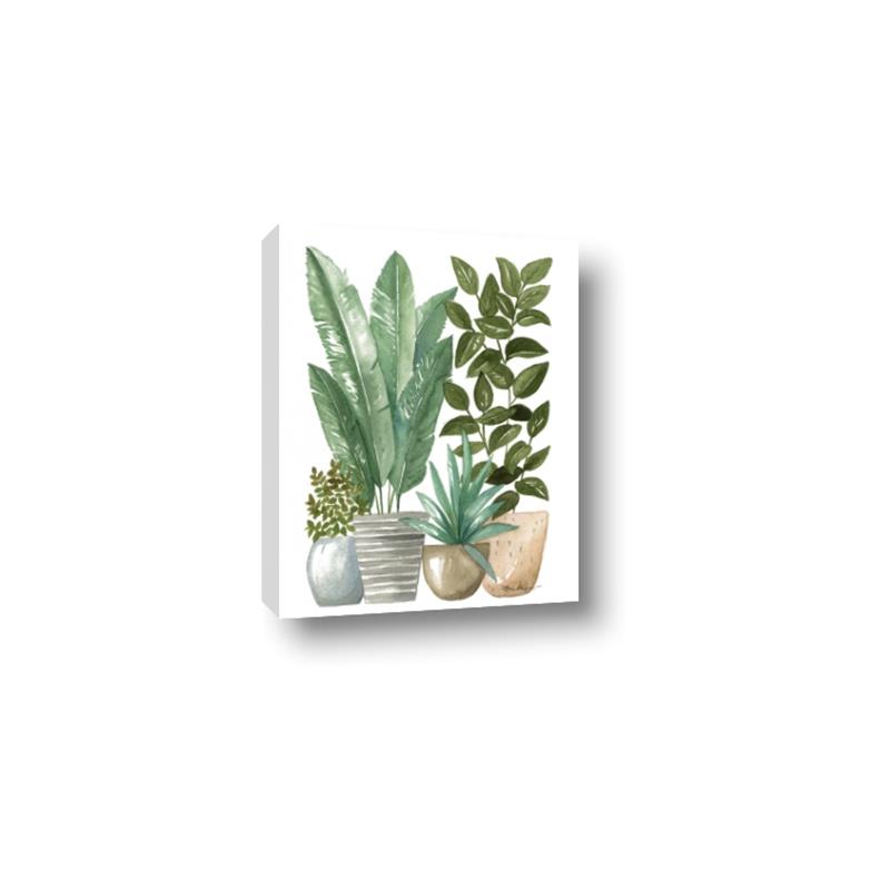 Picture of Plant Party II  _GroupedProduct_Rectangle_Portrait_Canvas_
