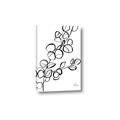 Picture of Leaves Drawing  _GroupedProduct_Rectangle_Portrait_Canvas_