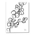 Picture of Leaves Drawing  _GroupedProduct_Rectangle_Portrait_Canvas_