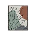 Picture of Sketched Succulent II  _GroupedProduct_Rectangle_Portrait_Canvas_Framed_