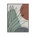 Picture of Sketched Succulent II  _GroupedProduct_Rectangle_Portrait_Canvas_Framed_