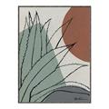 Picture of Sketched Succulent II  _GroupedProduct_Rectangle_Portrait_Canvas_Framed_