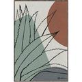 Picture of Sketched Succulent II  _GroupedProduct_Rectangle_Portrait_Canvas_Framed_