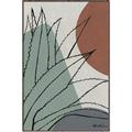 Picture of Sketched Succulent II  _GroupedProduct_Rectangle_Portrait_Canvas_Framed_
