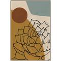 Picture of Sketched Succulent I _GroupedProduct_Rectangle_Portrait_Canvas_Framed_