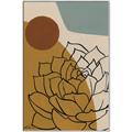 Picture of Sketched Succulent I _GroupedProduct_Rectangle_Portrait_Canvas_Framed_