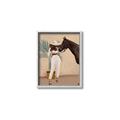 Picture of Fashion and Horse  _GroupedProduct_Rectangle_Portrait_Canvas_Framed_