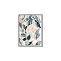 Picture of Pink and Gray Flowers I _GroupedProduct_Rectangle_Portrait_Canvas_Framed_