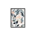 Picture of Pink and Gray Flowers I _GroupedProduct_Rectangle_Portrait_Canvas_Framed_