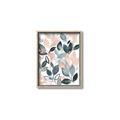 Picture of Pink and Gray Flowers II  _GroupedProduct_Rectangle_Portrait_Canvas_Framed_