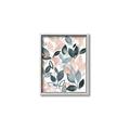 Picture of Pink and Gray Flowers II  _GroupedProduct_Rectangle_Portrait_Canvas_Framed_
