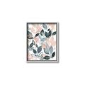 Picture of Pink and Gray Flowers II  _GroupedProduct_Rectangle_Portrait_Canvas_Framed_